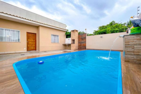 Casa c piscina em frente ao mar-Barra de Sao Joao
